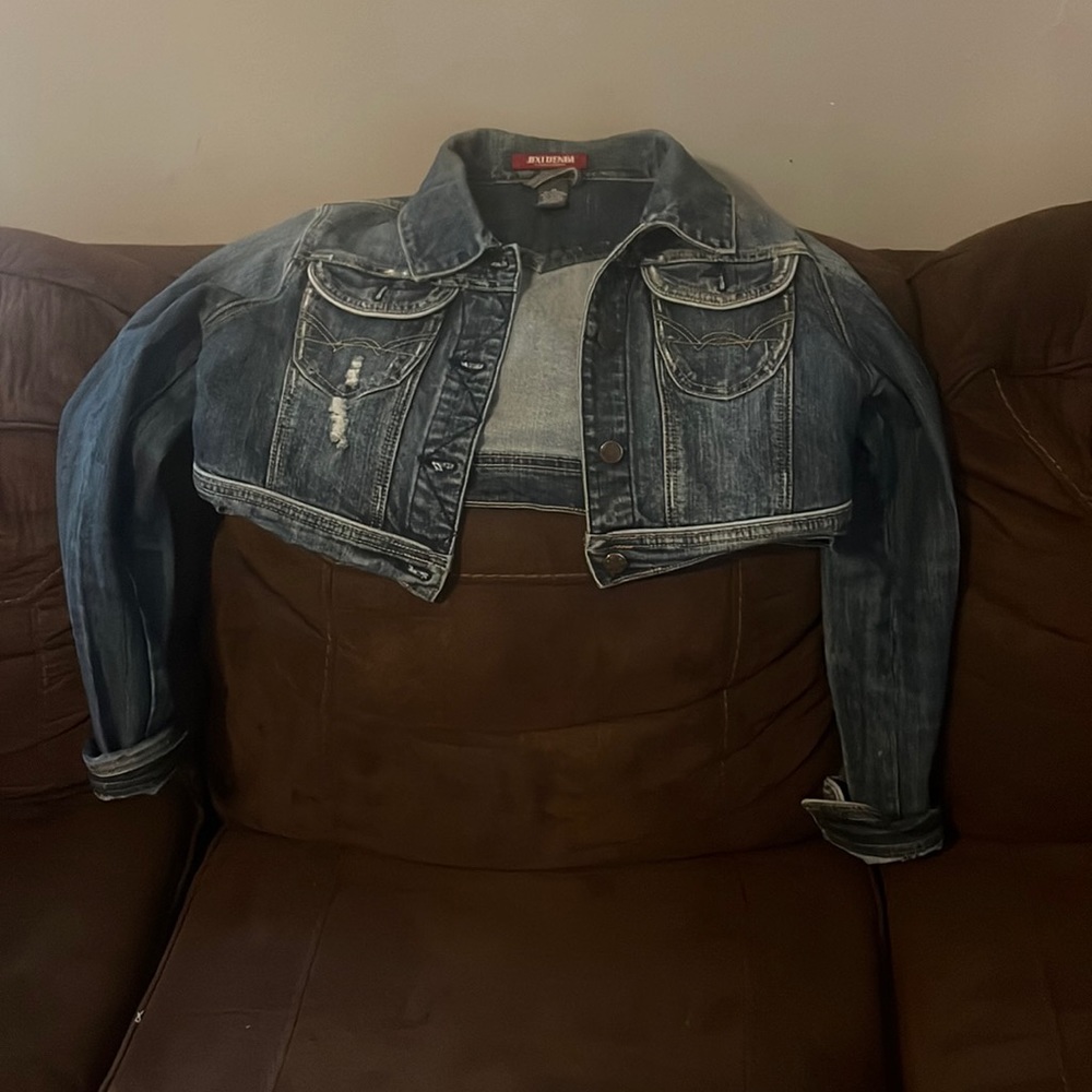 Jean jacket slightly used